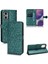 Oneplus Nord N20 5g Manyetik Toka Için Kılıf Geometrik Desen Deri (Yurt Dışından) 1