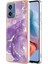 Motorola Moto G34 Koruma Için Kılıf Ince Tpu Mermer Desen Yumuşak Tampon (Yurt Dışından) 1