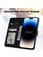 Iphone 14 Için Kılıf Pro Max Darbeye Kapak Kapak Kılıf Cüzdan (Yurt Dışından) 5