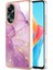 Oppo A58 4g Ince Tpu Mermer Desen Koruma Yumuşak Tampon Için Kılıf (Yurt Dışından) 5