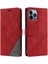 IPhone 15 Için Kılıf Pro Kart Tutucu Kickstand Pu Deri Darbeye Cüzdan (Yurt Dışından) 1