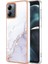 Motorola Moto G14 Ince Tpu Yumuşak Tampon Koruma Mermer Desen (Yurt Dışından) 1