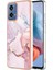 Motorola Moto G34 Koruma Için Kılıf Ince Tpu Mermer Desen Yumuşak Tampon (Yurt Dışından) 1