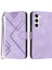 Kart Yuvası Standı ile Samsung Galaxy S24 Pu Deri Flip Cüzdan (Yurt Dışından) 1