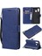 Kart Yuvası Klasik Düz Renk Yüksek ile Samsung Galaxy A40 Için Flip Case (Yurt Dışından) 1