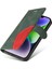 IPhone 15 Artı Kickstand Koruyucu Pu Deri Flip Folio Kılıf (Yurt Dışından) 2