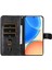 Ile Uyumlu Honor X8 5g/honor X6 Moda Fermuar Çevirme Deri Telefon Kılıfı Kart Tutuculu Manyetik Cüzdan Telefon Kılıfı (Yurt Dışından) 5