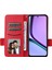 Realme C67 4g Cüzdan Manyetik Kart Yuvaları Için Kılıf Tutucu Pu Deri Yan (Yurt Dışından) 2