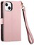 Iphone 15 Için Kılıf Artı Deri Kılıf Aşk Kordon Cüzdan Fermuar (Yurt Dışından) 4