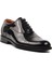 Premium 03259 Siyah Rugan Deri Erkek Klasik Ayakkabı 3