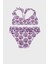 Chacha Desenli Uv Korumalı Çabuk Kuruyan Bikini Kız Çocuk Bikini SB2414000109 1