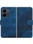 Xiaomi Redmi Için Kılıf Redmi Manyetik Kart Tutucu Geometrik Desen Pu Flip (Yurt Dışından) 1