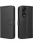 Oppo Oppo 8t 5g Kapak Için Kılıf Kickstand Manyetik Cüzdan Kart Tutucu (Yurt Dışından) 1