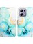 Xiaomi Redmi Için Not 13 Pro 4g Cüzdan Kickstand Pu Deri Mermer (Yurt Dışından) 1
