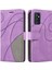 Samsung Galaxy M52 5g Iki Renkli Dikiş Kickstand Koruyucu Pu (Yurt Dışından) 1