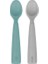 Oioi Nam Nam Kaşık 2li 6+ Ay Aqua Green - Powder Grey 1