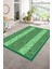 Dijital Baskılı Kaymaz Yıkanabilir Jüt-Hasır Desen Yolluk Mutfak Salon Halısı, N-Jüt-02-Yeşil, 5