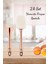 Grimor Life 2'li Set Rose Gold Kaplamalı Silikon Yumurta Fırçası Ve Spatula Seti 25 Cm 1