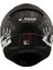 Rapid 2 Clawn Motosiklet Kaskı Mat Siyah Gri 2
