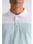 Mint Slim Fit Polo Yaka Erkek T Shirt 3