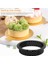 Adet Yuvarlak ve Oval Tart Yüzükler Isıya Dayanıklı Delikli Kek Mus Halkası Yapışmaz Bakeware Mini Kek Kalıbı Kek Halkaları (Yurt Dışından) 5