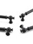 Çınar 256 mm Siyah Mobilya Çekmece Mutfak Metal Dolabı Kulp Dolap Kapak Kulpu Kulpları Kulbu 256 mm 4