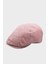 Erkek 6-Panel Şapka Premium Keten Pembe Kasket 1