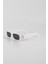 Beyaz UV400 Filtre Kadın Güneş Gözlüğü 615353 1