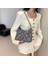 Sınır Ötesi Doku Zincir Çanta 2024 Bahar Yeni Kadın Çantası Kişiselleştirilmiş Yılan Deseni Omuz Çantası Retro Kontrast Crossbody Çanta Moda (Yurt Dışından) 3
