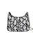 Sınır Ötesi Doku Zincir Çanta 2024 Bahar Yeni Kadın Çantası Kişiselleştirilmiş Yılan Deseni Omuz Çantası Retro Kontrast Crossbody Çanta Moda (Yurt Dışından) 1
