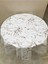 Pvc Silinebilir Muşamba Yuvarlak Masa Örtüsü Çap 140CM 1