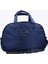 Unisex Lacivert Orta Boy Spor ve Seyahat Çantası Lacivert Tek Ebat 2