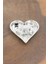 103 65 Gümüş Parlak Kalp Broş 2