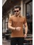 Dayn Gante Erkek Basic Yarım Fermuarlı Slim Fit Düz Polo Yaka Tişört 3