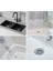 Main Shop 30 Adet Yapışkanlı Tek Kullanımlık Banyo Gider Saç Kıl Tutucu ve Mutfak Evye Çöp Ayırma Süzgeci 1