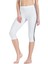 Derya Kurşun Çizgili Kadın Kapri Tayt 0534 5