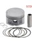 x Max x CITY250 Piston Segman Seti Std 1