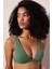 Basic Deep V Yeşil Bikini Üstü 1