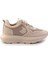 Krem Hakiki Deri Kadın Sneaker K01480224203 1