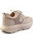 Krem Hakiki Deri Kadın Sneaker K01480224203 3