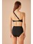 Tek Omuz Aksesuarlı Bralet Bikini Üst 4
