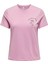 Kadın T-Shirt Pembe 15321735 Onlneo Lıfe Reg S/s 1