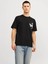 Erkek T-Shirt Siyah 12255388 Joraruba Convo Pocket Tee 2