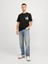 Erkek T-Shirt Siyah 12255388 Joraruba Convo Pocket Tee 4