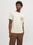 Jack & Jones Erkek T-Shirt Ekru 12255388 Joraruba Convo Pocket Tee Ss 2