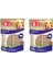 Delights Beef Twisted Sticks Biftekli Burgu Köpek Ödülü 35 Li x 2 Paket 1