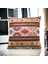 Kilim Desenli Beyaz-Safran Kırlent Kılıfı 45 cm *45 cm 1