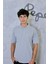 Erkek Pamuk Polo Yaka Büyük Beden Düz Battal T- Shirt 1