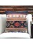 Kilim Desenli Lacivert-Beyaz Kırlent Kılıfı 45 cm *45 cm 1