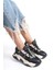 Dussel Siyah Sneaker Günlük Spor Ayakkabı 3